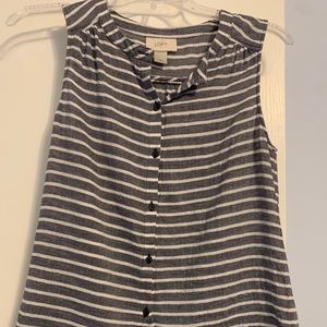 Loft sleeveless top